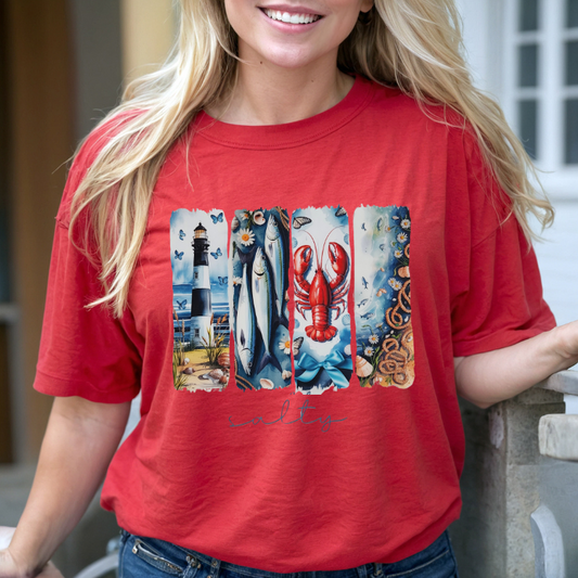 Women’s Summer Things Painted Salty T-Shirt